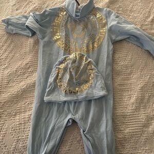 Authentic Versace Hat Set Baby Boy